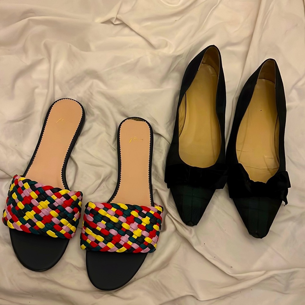 J Crew flats lot size 10